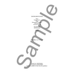 Paul Mealor: Faith's Call (Full Score)