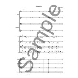 Tarik O'Regan: Jubilate Deo - SATB/SA/String Quartet (Score/Parts)