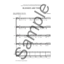 O'regan Blessed Are They Satb Vs