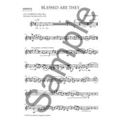 O'regan Blessed Are They Str Pts