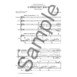 Paul Mealor: O Sweetest Jesus (Crucifixus) - SATB/Piano
