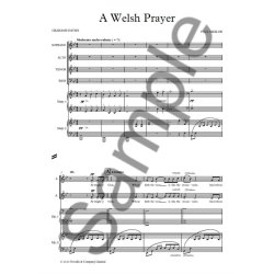 Paul Mealor: A Welsh Prayer (Full Score)