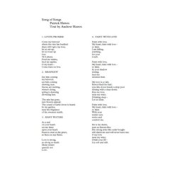 Patrick Hawes: Song Of Songs - Chamber Version