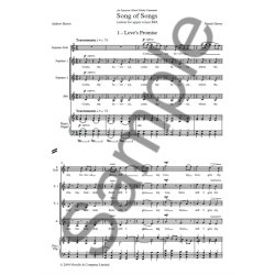 Patrick Hawes: Song Of Songs (For SSA Chorus, Harp And Strings) &ndash; Vocal Score