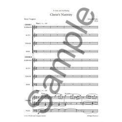 John McCabe: Christ's Nativity (Vocal Score)