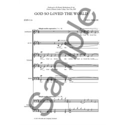 Paul Mealor: God So Loved The World (Vocal Score)