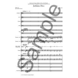 Paul Mealor: Jubilate Deo (Full Score)