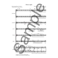 James Whitbourn: Silent Night (Children's Voices/Optional SATB/Piano)