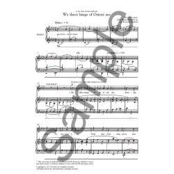 Kenneth Hesketh: We Three Kings (Children's Voices/Optional SATB Choir/Piano)