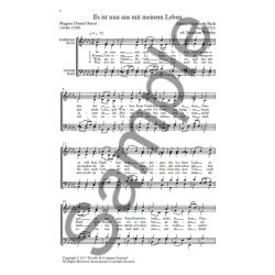 J.C. Bach: Es Ist Nun Aus Mit Meinem Leben (Ed. Jonathan Wikeley)