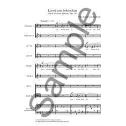 Felix Mendelssohn: Lasset Uns Frohlocken