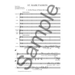 John Joubert: St. Mark Passion (Vocal Score)