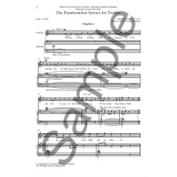 Matthew Owens: The Fauxbourden Service For Trebles