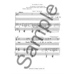 John Joubert: The Raising Of Lazarus, Op.67 (Vocal Score)