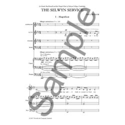 Paul Mealor: The Selwyn Service (Magnificat & Nunc Dimittis)