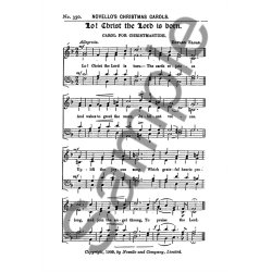 Edward Elgar: Lo! Christ The Lord Is Born (SATB)