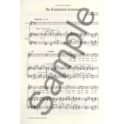 Kenneth Hesketh: Ihr Kinderlein Kommet (Unison Voices/Piano)