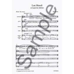 Rory Boyle: Lux Mundi - A Carol For Advent