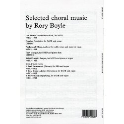 Rory Boyle: Lux Mundi - A Carol For Advent
