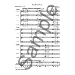 Kenneth Leighton: Laudate Pueri (3 x SATB Choirs)