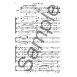 Herbert Howells: Magnificat And Nunc Dimittis (Hereford) Satb/Organ