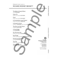 Richard Rodney Bennett: My Dancing Day (SATB)
