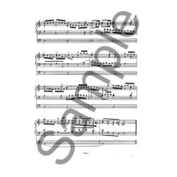 Johann Gottfried Walther: Six Organ Preludes For Organ