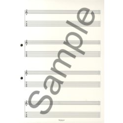 Novello Manuscript Book 12: A4 (Standard/Tab)