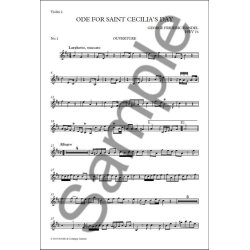 Ode For Saint Cecilia's Day (Violin 2)