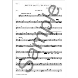 Ode For Saint Cecilia's Day (Viola)