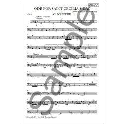 Ode For Saint Cecilia's Day (Organ)