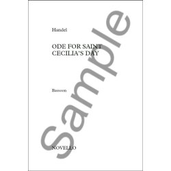 Ode For Saint Cecilia's Day (Basson, Timpani, Flute, Oboe 1 and  Trumpet 1&amp; 2)