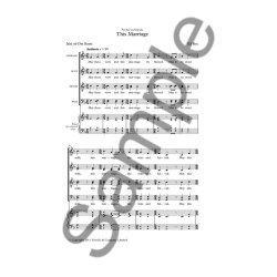 Ed Rex: This Marriage (SATB)