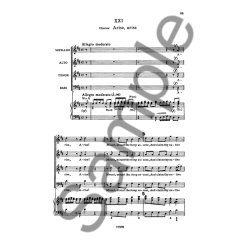 G.F. Handel: The Choice of Hercules (SATB)