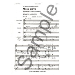 Kenneth Leighton: Missa Brevis (SATB)
