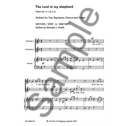 Michael Wise: The Lord Is My Shepherd (Psalm 23)