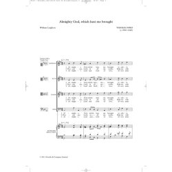 Thomas Ford: Almighty God, Which Hast Me Brought (Tudor Anthems)