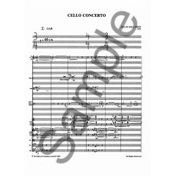 Sallinen: Concerto For Cello (Study Score)