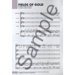Sting: Fields Of Gold (SATB/Piano)