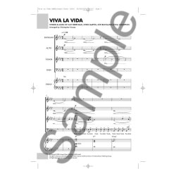 Coldplay: Viva La Vida (SATB/Piano)