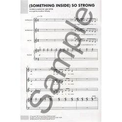 Labi Siffre: (Something Inside) So Strong - SSA/Piano