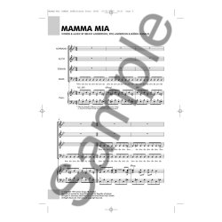 Abba: Mamma Mia - SATB/Piano