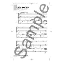 Giulio Caccini: Ave Maria - 2-Part/Piano