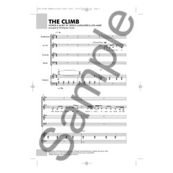 Joe McElderry: The Climb (SATB/Piano)