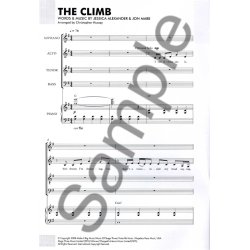 Joe McElderry: The Climb (SATB/Piano)
