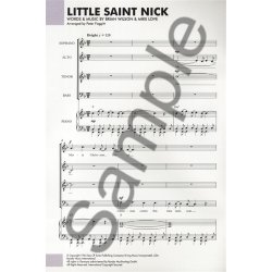 The Beach Boys: Little Saint Nick - SATB/Piano