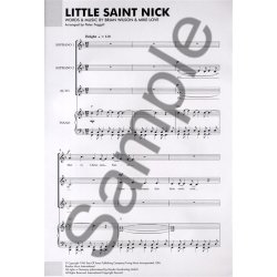 The Beach Boys: Little Saint Nick - SSA/Piano