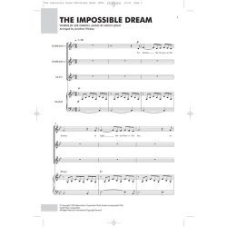 Mitch Leigh/Joe Darion: The Impossible Dream - SSA/Piano