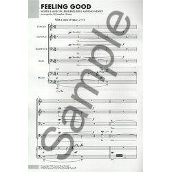 Nina Simone: Feeling Good (TTBB/Piano)