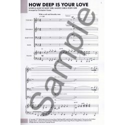 The Bee Gees: How Deep Is Your Love - TTBB/Piano